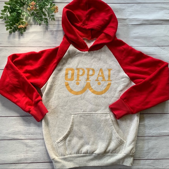 oppai Other - OPPAI Hoodie One Punch Man Anime Manga S
